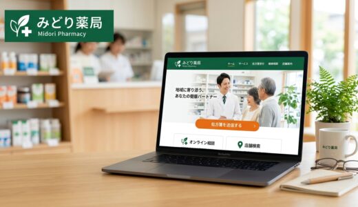 【医療デモサイト①】調剤薬局ホームページ ─ 法改定対応で安心運用×掲示漏れゼロ×使いやすいUX